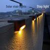 Solar Wall & Fence Step Lights for Outdoor Decoration