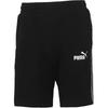 Sports Training Drawstring Logo Print Knit Shorts Men Bottoms Black 588824-01