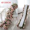 Luxury Runner Flower Row Artificial Flowers for Table Centerpiece Wedding Decoration Mix Flowers Backdrop Wall Arches Decor