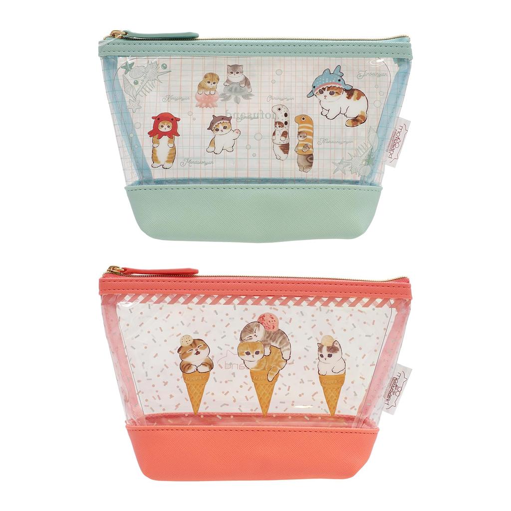 Sunstar Stationery Косметичка Mofusand Прозрачная в форме лодочки Ice S2321637