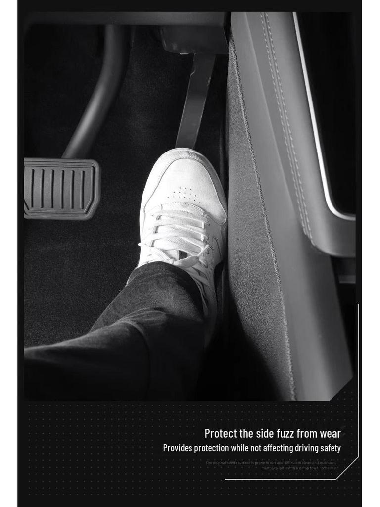 Tesla Model Y 25 Новая версия: Накладки против ударов ногами на центральную консоль - Защитные внутренние панели, Аксессуары для Model Y