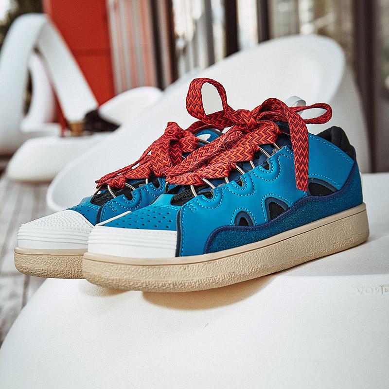 36-45 Unisex Outdoor Large Size Microfiber Casual Sports Sneakers