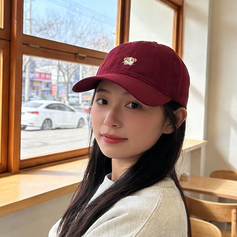Versatile Korean baseball cap young couple traveling sun hat man