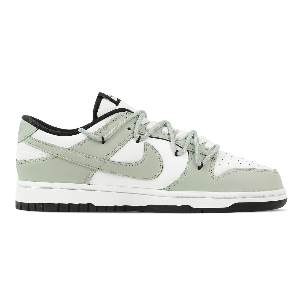 Nike Кроссовки Dunk Cyber Blue и Белый Фарфор, Кожаная Коробка-Сердце, Устойчивая к Истиранию, Низкие Скейтбордические Туфли, Унисекс DD1391-100(Команда773--)