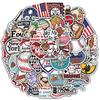 50/100PCS Baseball Sticker Waterproof Scrapbooking Collage Luggage Laptop Phone DIY Art Picture Gift Luggage Cartoon Sticker
