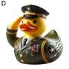 Утка-посвящение ветеранам, утка-памятник ветеранам, миниатюрные военные резиновые утки, украшения на День ветеранов, подарки для ветеранов, декор для вечеринок в машине
