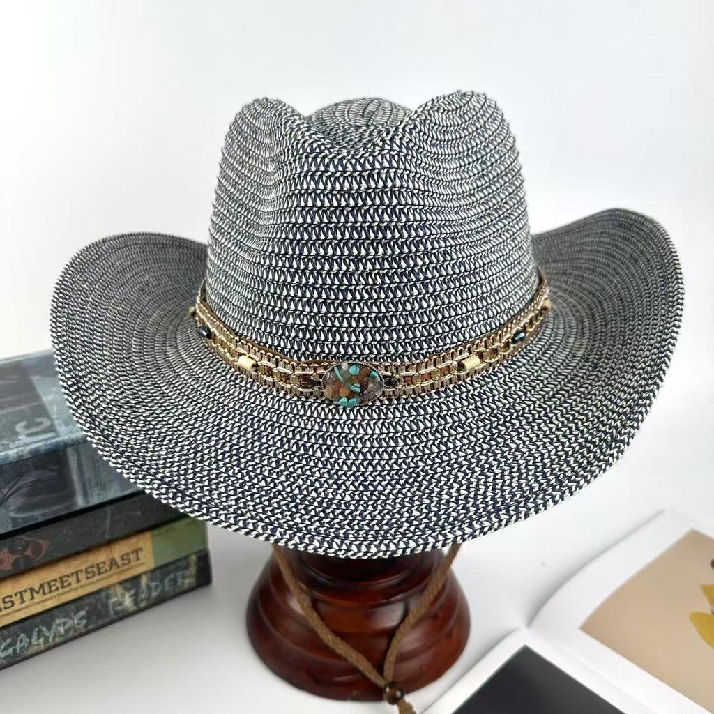 Флаг Дня независимости США Узор Западная ковбойская шляпа Шляпа-панама от солнца