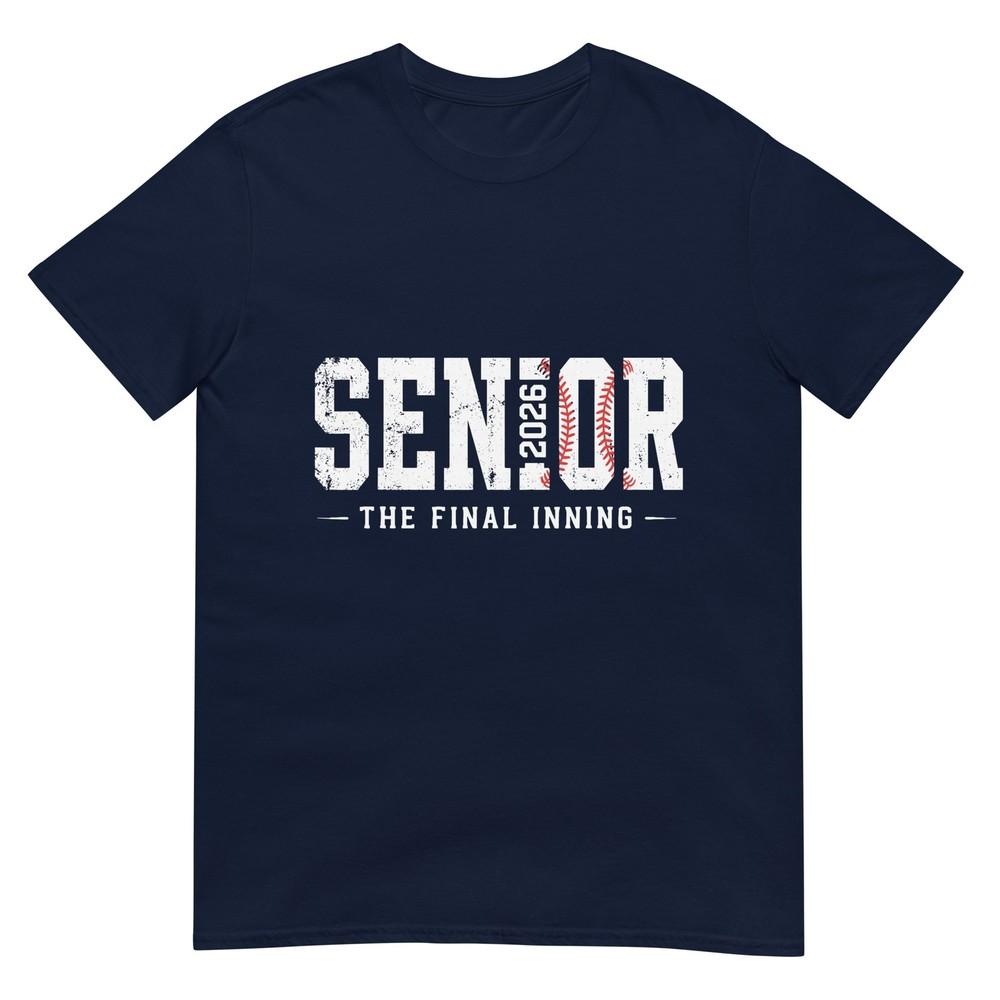 Retro Baseball Senior 2026 The Final Inning Senior Mom Dad Tshirt