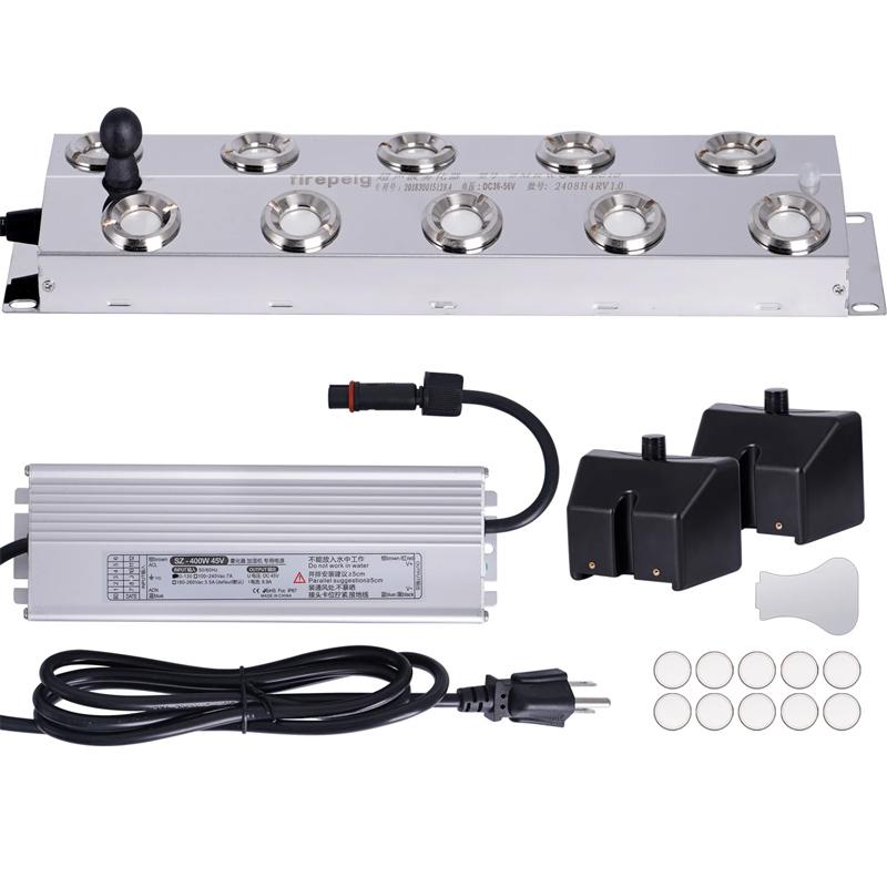 2/4/6/8/10/12 Head DC45V Ultrasonic Humidifier Mist Maker Fogger Machine 220/110V Waterproof Power Supply Fog Sprayer Generator