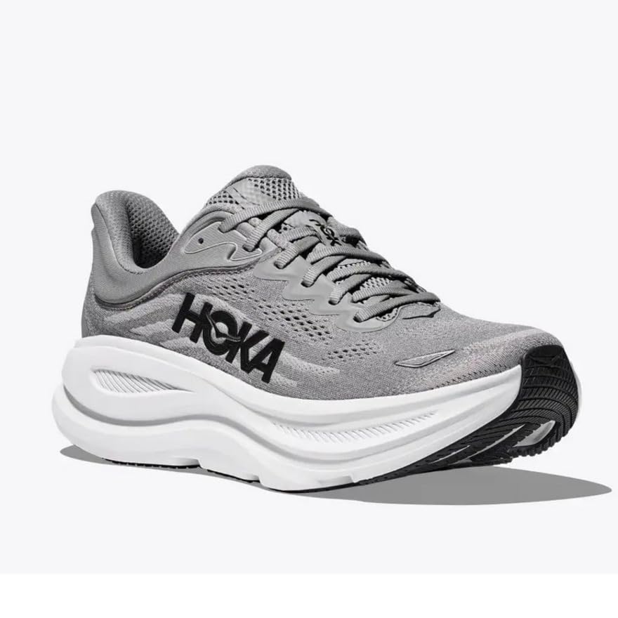 HOKAONEONE Bondi 9 BONDI 9 Running Shoes Black Gray Blue Navy Sports Running Shoes Ranshu 1162011 Men's