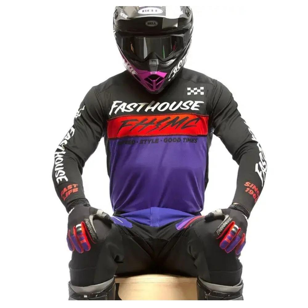 Men's Off-Road Motorcycle Clothing, Mountain Bike MTB Shirt, Motorcycle Downhill Suit, Cycling Suit