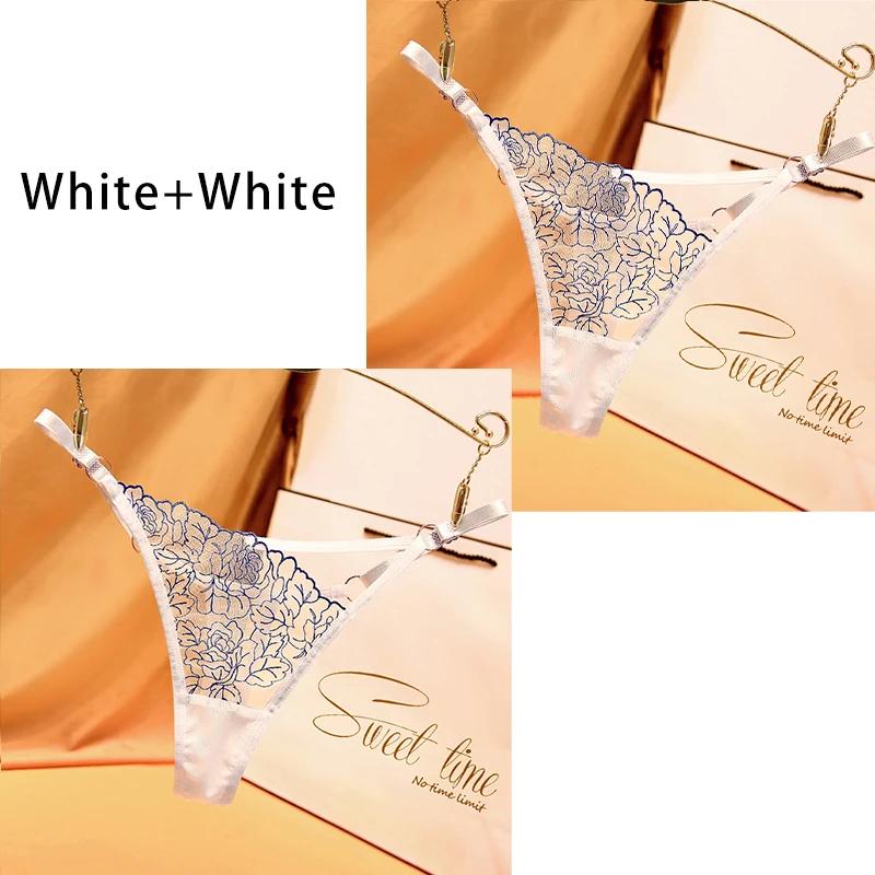 Dulasi Модные брюки-стринги с вырезом на талии и изысканной вышивкой, регулируемый пояс для женского нижнего белья 2271