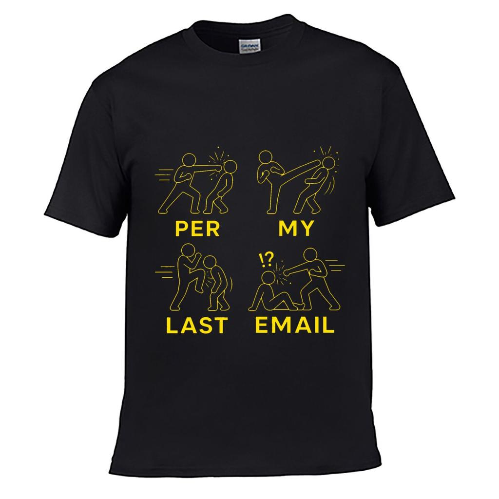 Per My Last Email Outline Solid Washed Vintage Tee Distressed Loose