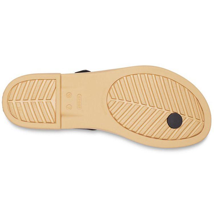 Crocs Простые Удобные Спортивные Шлепанцы Женские Шлепанцы Черные Коричневые 206108-00W