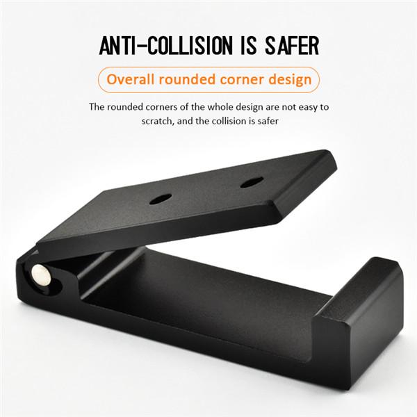 Наушники Складная Подставка Держатель Алюминиевый Сплав Настенный Крючок Вешалка KTY