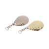 10Pcs Fishing Lure Spoon Diy Connector Spinners Sequins Metal Water Drop Type Fishing Accessories Hard Bait Assist Composite