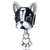 925 Silver Cat Dog Pet Animal Paw Prints Series Charms Beads Fit Bracelets S925 DIY Jewelry Gifts