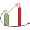 Simulation Mini Oxygen Cylinder Acetylene Bottle for Axial SCX10 90046 110 RC CarRed Green