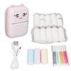 Mini Printer Portable Pocket Mini Wireless Self Adhesive Thermal Printer for Photo Picture Office