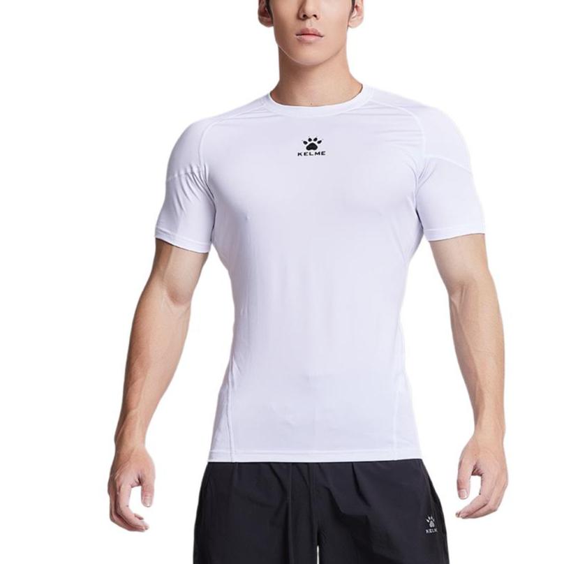 KELME Футболки мужские с круглым вырезом тонкие прямого кроя 9151TL1001-248490