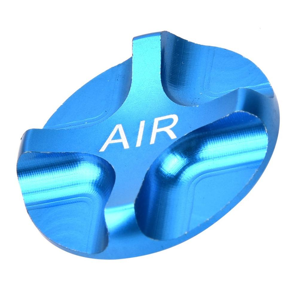 Aluminum Alloy Bike Suspension Fork Cover Lightweight 2 Colors Available Bike Valve Cover Airtight Bike Accessory Bike Repair