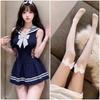 Сексуальная форма морячки большого размера, форма кролика для кампуса, халат чистого желания, соблазнение, студенческая одежда
