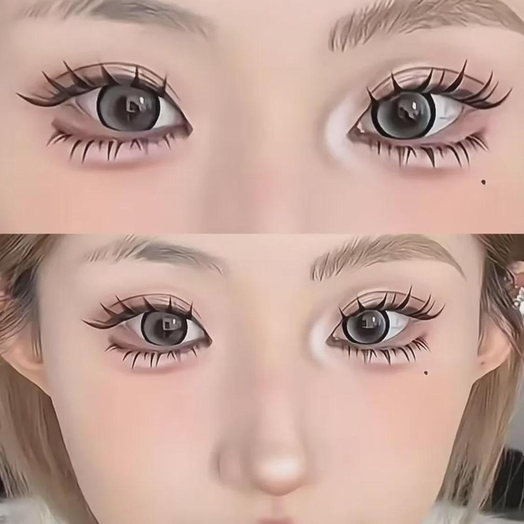 Накладные ресницы Moon Lady Polaris с прозрачным стержнем: Густые, дикие волосы для создания вьющегося, фотогеничного, мультяшного образа.