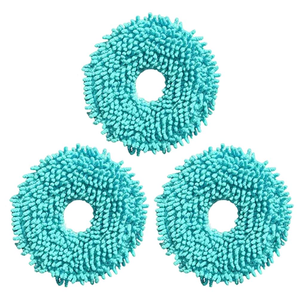 Replacement Microfiber Mop Pads for Conga Model Optimal Choice to Maintain Clean Floors Available as a Set of Three or Eight