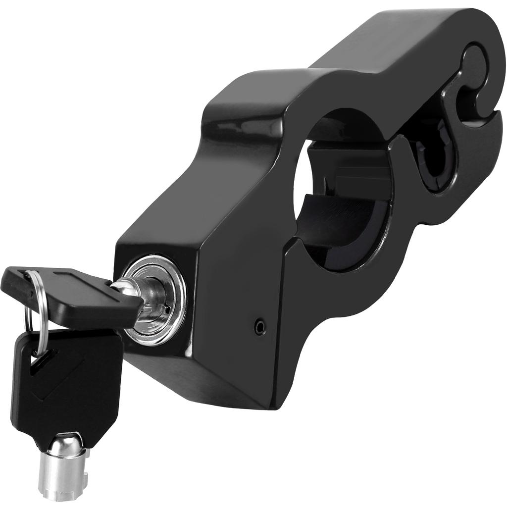 Замок на руль мотоцикла, алюминиевый сплав, замок на тормоз, сцепление скутера, противоугонный замок на ручку тормоза мотоцикла