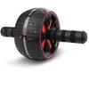 Dual Ab Wheel Roller with Knee Mat Custom Logo Abdominal Workout Exercise Strength Core Fitness Plastic EVA Materials