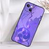 Genshin Impact Raiden Shogun Case For iPhone 14 16 15 Pro Max 11 12 13 Mini 7 8 Plus X XR XS MAX Soft Shockproof Cover