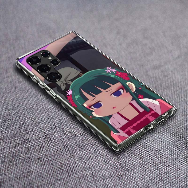 The Apothecary Diaries Phone Case For Samsung Galaxy S24 S23 S21 S20 FE S22 S26 Ultra S25 Edge S10 Plus Cover Clear TPU Capa She