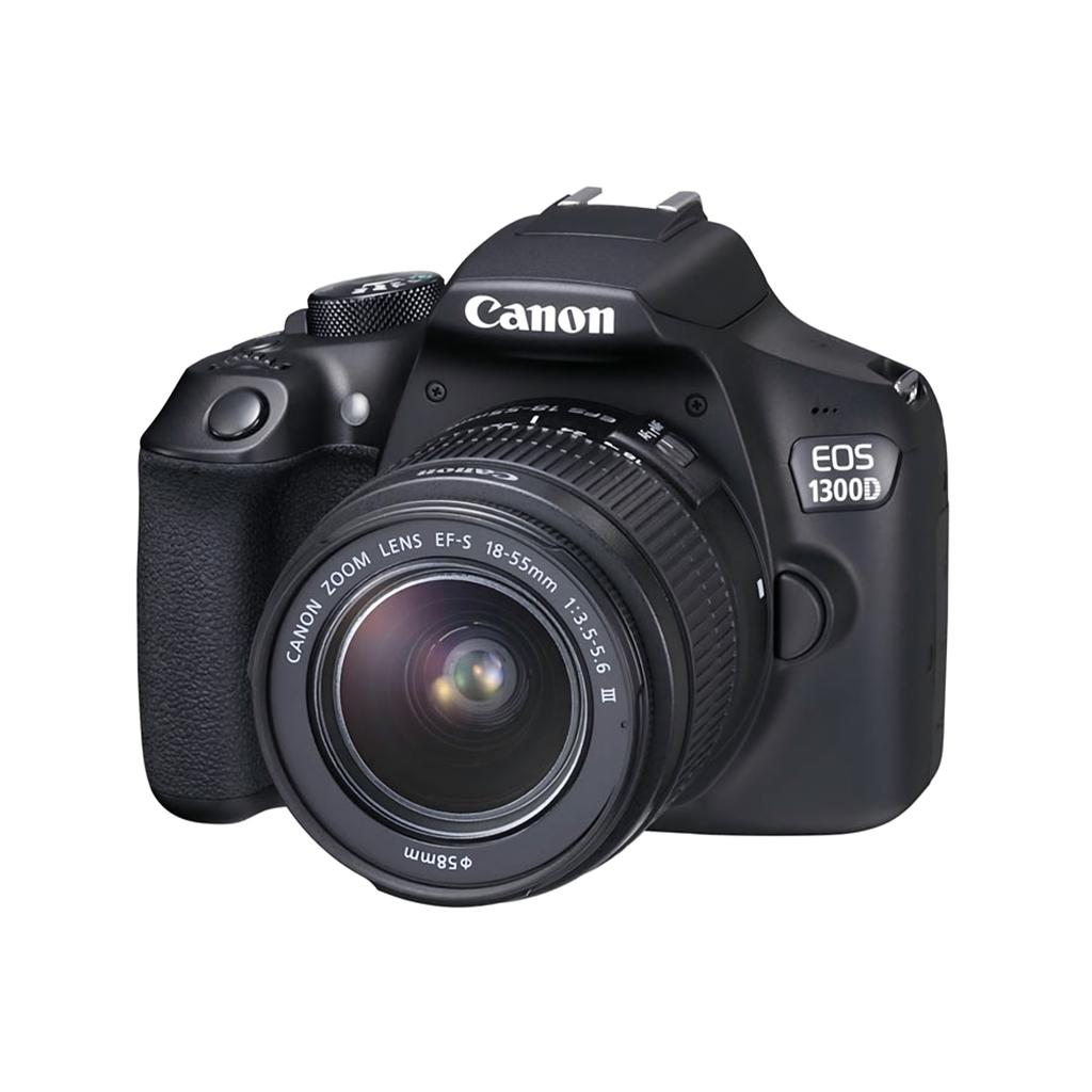 Canon EOS 1300D DSLR Camera + EF-S 18-55mm F/3.5-5.6 IS III Zoom Lens