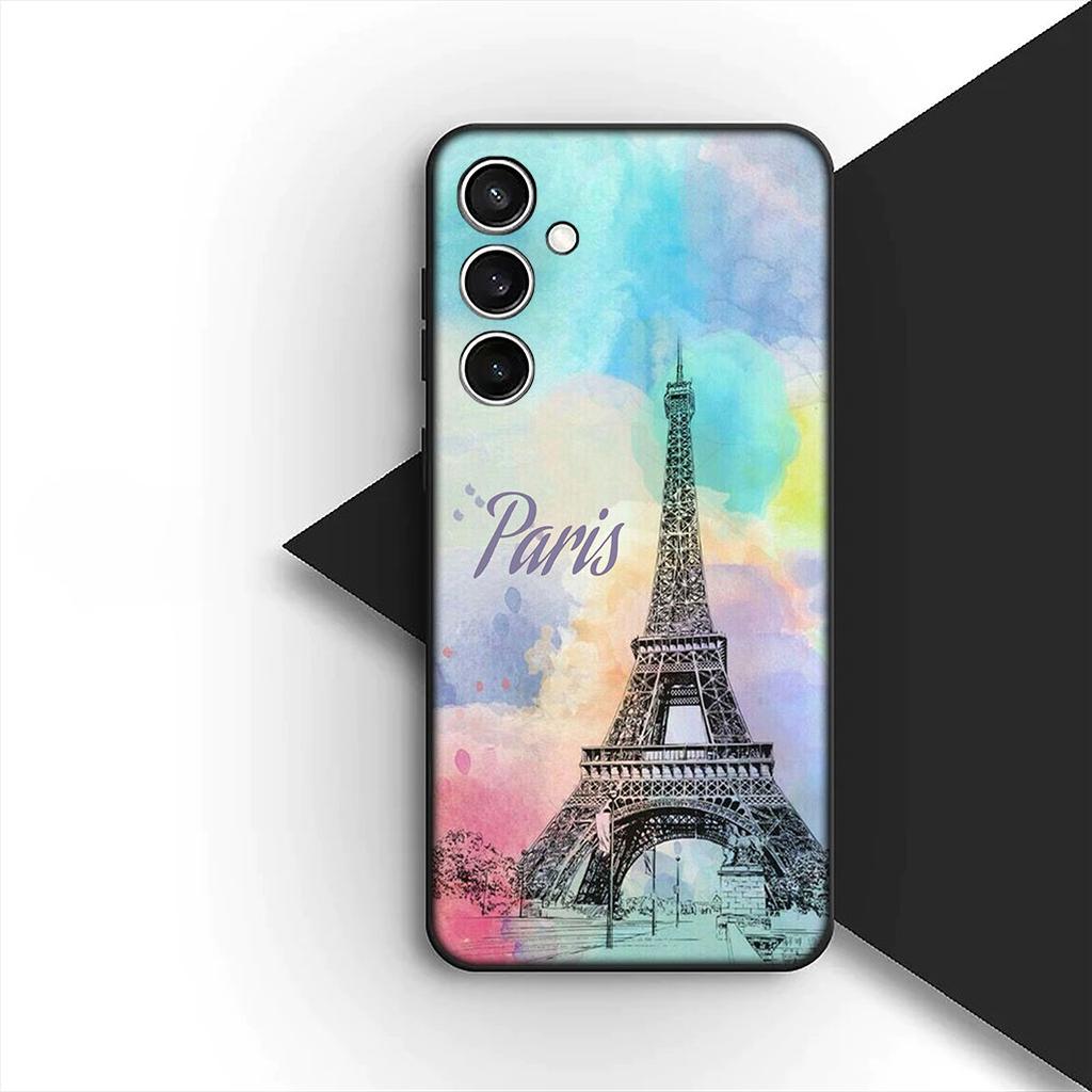 Cover for Samsung Galaxy S10 S8 S9 Plus A33 A34 A31 70 A71 A72 Note 20 9 8 S10E Phone Case France Paris Eiffel Tower London