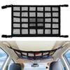 Car Ceiling Cargo Net Strong Load-Bearing Car Roof Storage Organizer Pocket Mesh Car Camping Accessories Ceiling Storage Bag