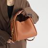 Premium Sense Bucket Wrap Top Layer Cowhide Spring All-in-one Crossbody Bag