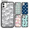 Krajews Masked Frenchie French Bulldog Puppy Phone Case For iPhone 14 5 6s 7 8 Plus XR XS 11 12 13 Pro Max Samsung S21 S22ultra