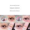 Korean Beauty Idol's Four-Color Eyeshadow Palette! Matte and Pearlescent Eyeshadow Palette in Wild Berry Color with Brush, Affordable Price