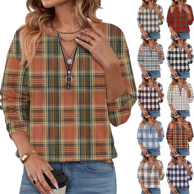 Женские футболки с длинным рукавом и пуговицами, повседневные туники с V-образным вырезом, женские повседневные топы