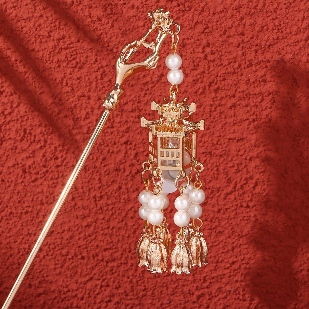 Кулон в старинном стиле, заколка для волос в китайском стиле, головные уборы, аксессуары для волос для девочек, палочки для волос ханьфу