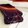 2DFlat Neon Wave Starfield Phone Case All inclusive film hard phone case, compatible with iPhone 18 Pro Max 17 16 15 14 13 12 11