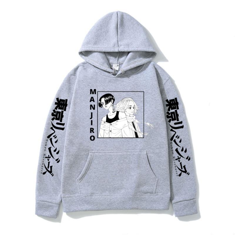 Токийские Мстители Майки Японская Анимация Мужская Толстовка Худи Мужчины Женщины Модный Дизайн Пуловер Мужские Худи