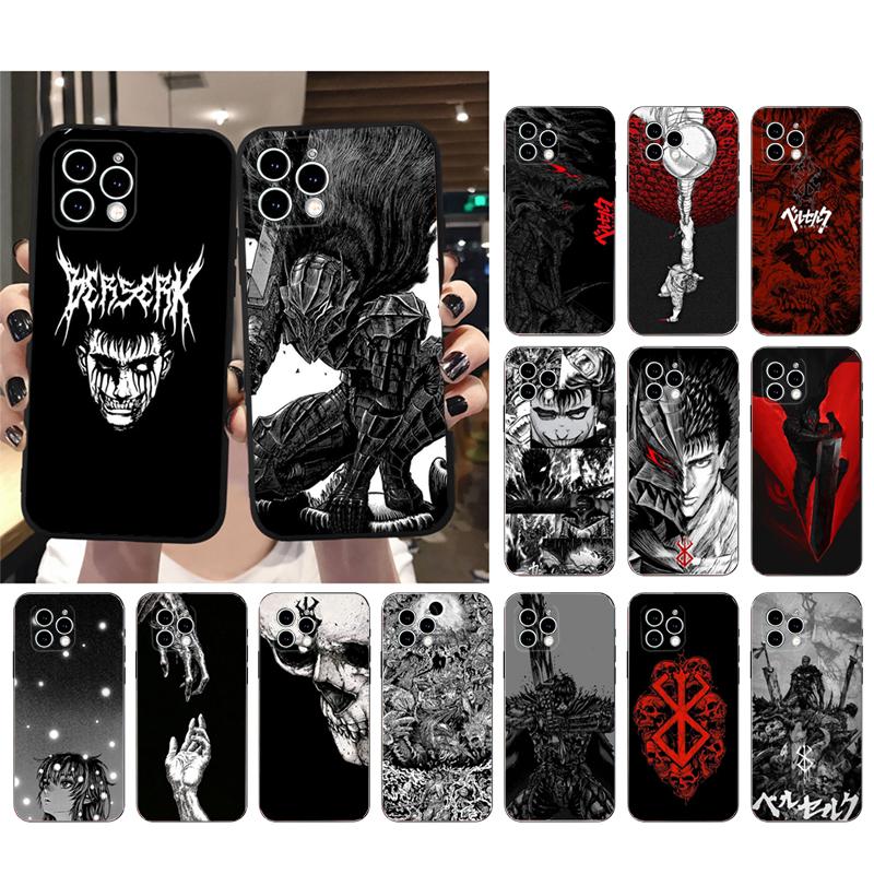 Чехол для телефона Berserk Guts Для iphone 17 Pro Max Air 16 15 14 13 Pro Max 15 16 Pro 15Plus