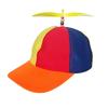 Кепка-бейсболка с радугой для мальчиков и девочек, Шляпа-snapback с пропеллером вертолета и стрекозой, Смешная кепка для папы-путешественника