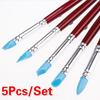 5PCS Birch Handle Clay Sculpting Wax Carving Pottery Tools Polymer Modeling Set