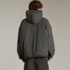 Fear of God Essentials Утепленная толстовка с молнией до середины Черная Мужская Одежда 202SP244330F