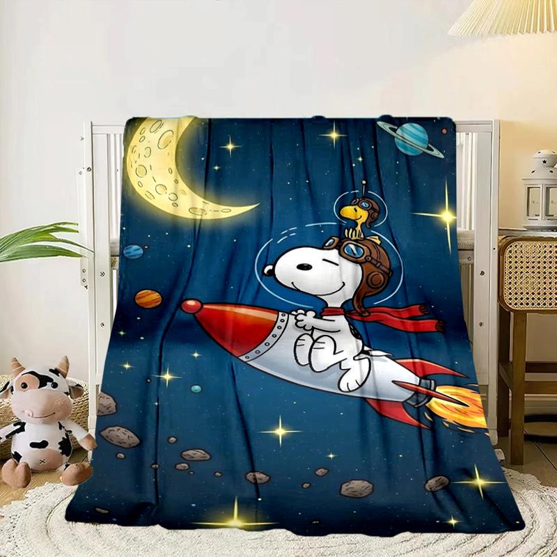 Snoo-dog Heart Background Blanket Flannel Blanket for bed, sofa, Camping, Hiking, Picnic Essentials, gift for family Fan gifts