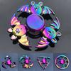 Hand Spinner Decorative Anti-Anxiety Multi-color Metal Rainbow Fidget Spinner for Office