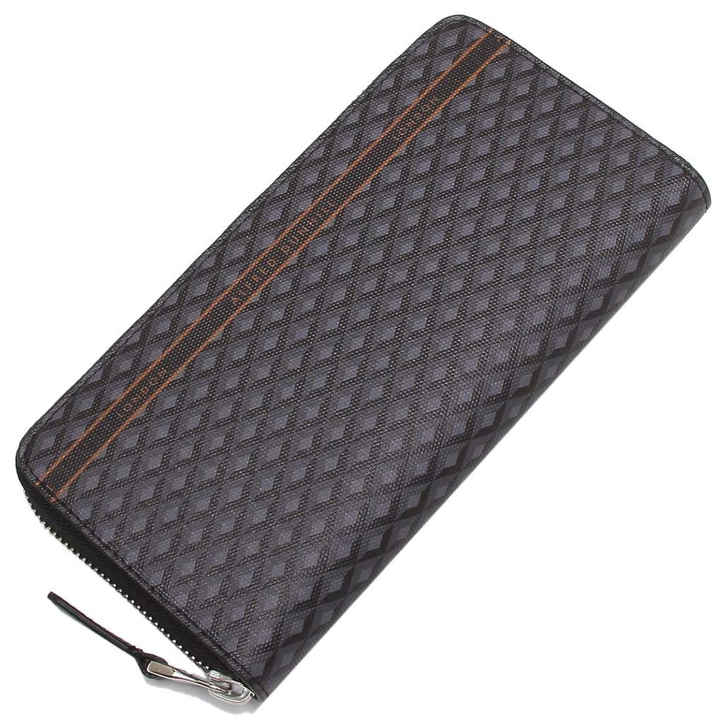 Dunhill Men's Long Wallet R2180CC Gray [Used]