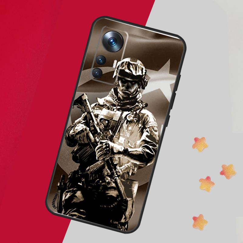 Military Army Special Forces Case For Xiaomi 15 Ultra 13 14 11T 12T 13T 14T Pro Cover For POCO F7 F6 F5 X3 X5 X6 X7 Pro